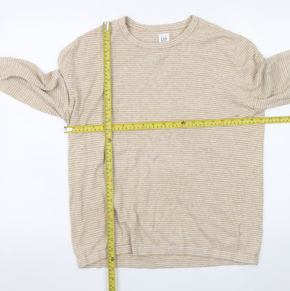Womens UK Size M Gap Beige Pullover Jumper