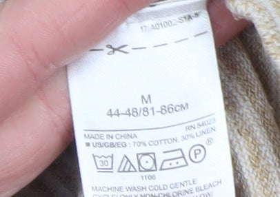 Womens UK Size M Gap Beige Pullover Jumper