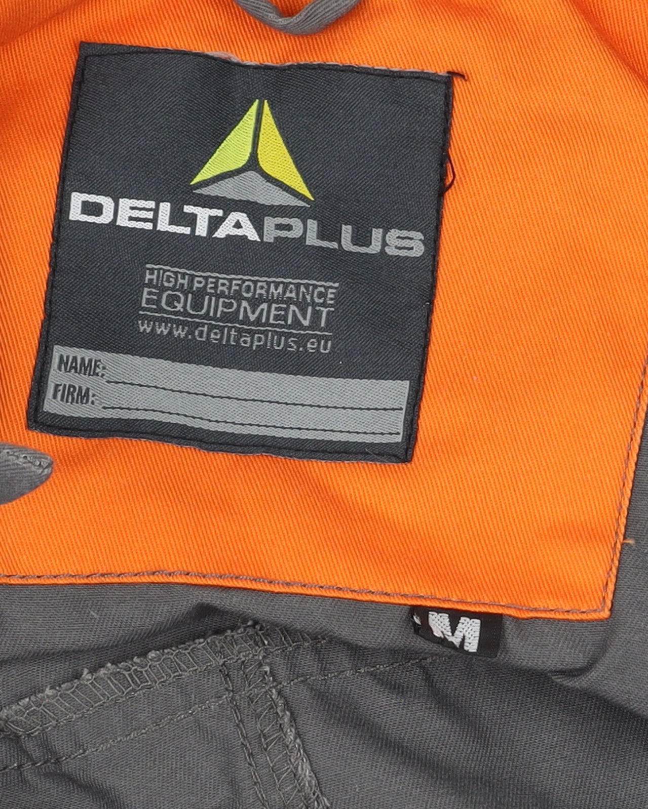 Mens UK Size M Deltaplus Regular Fit Cargo Grey Trousers