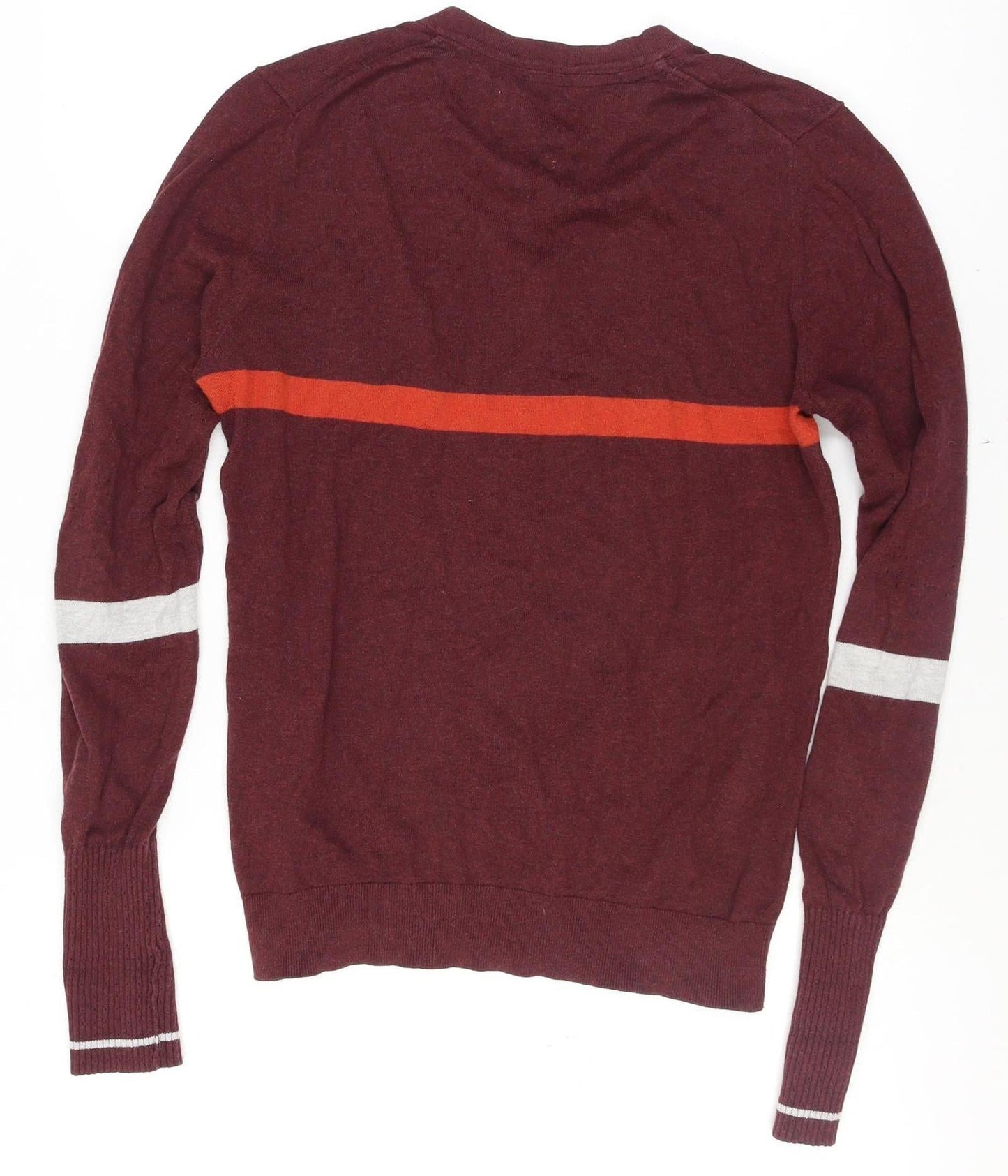 Mens UK Size M FatFace Red Henley Jumper