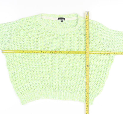 Womens UK Size 10 Warehouse Green Pullover Jumper