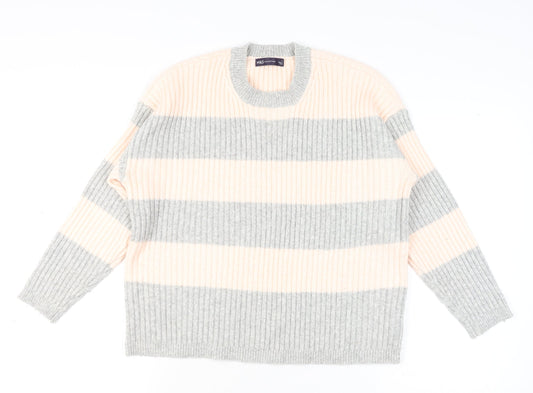 Womens UK Size L Marks and Spencer Multicoloured Pullover Jumper