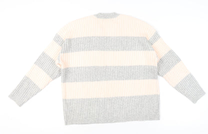 Womens UK Size L Marks and Spencer Multicoloured Pullover Jumper