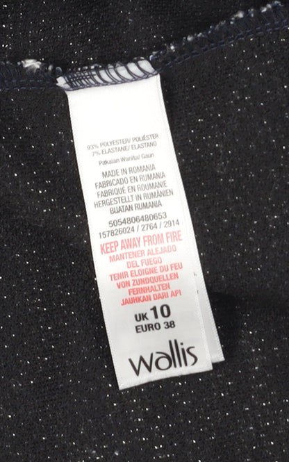Womens UK Size 10 Wallis Shift Dress