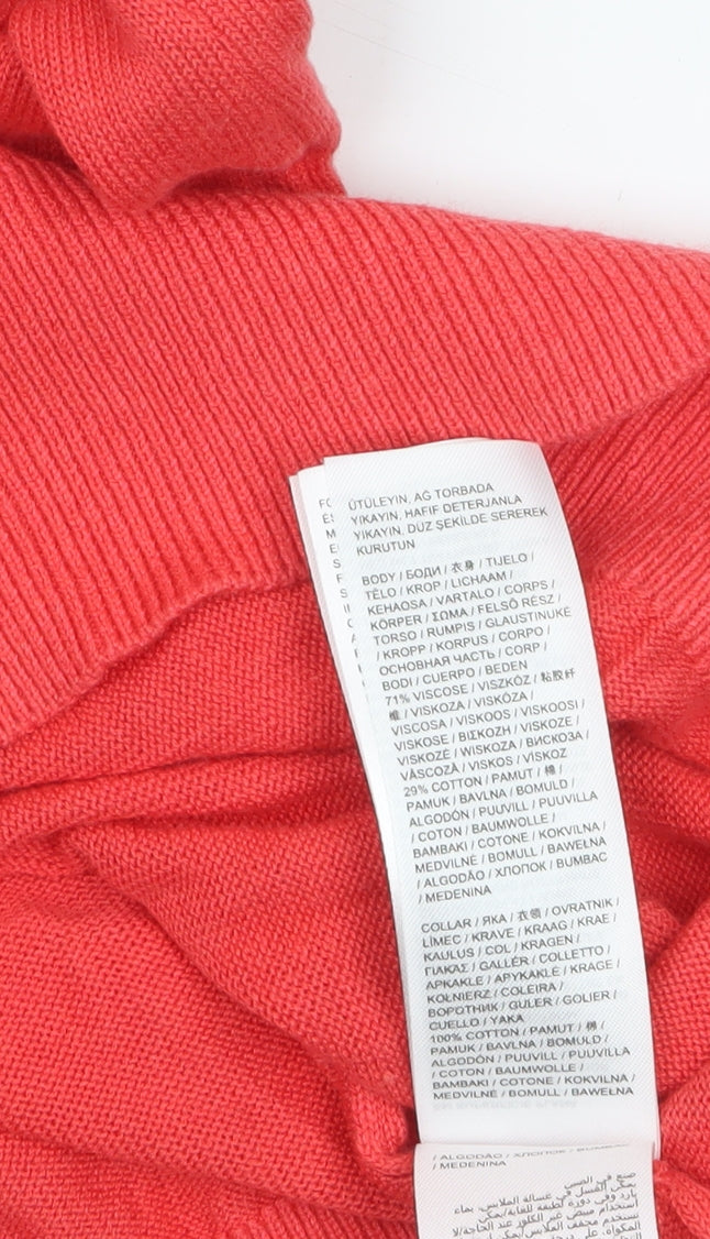 Womens UK Size 20 JD Williams Red Pullover Jumper