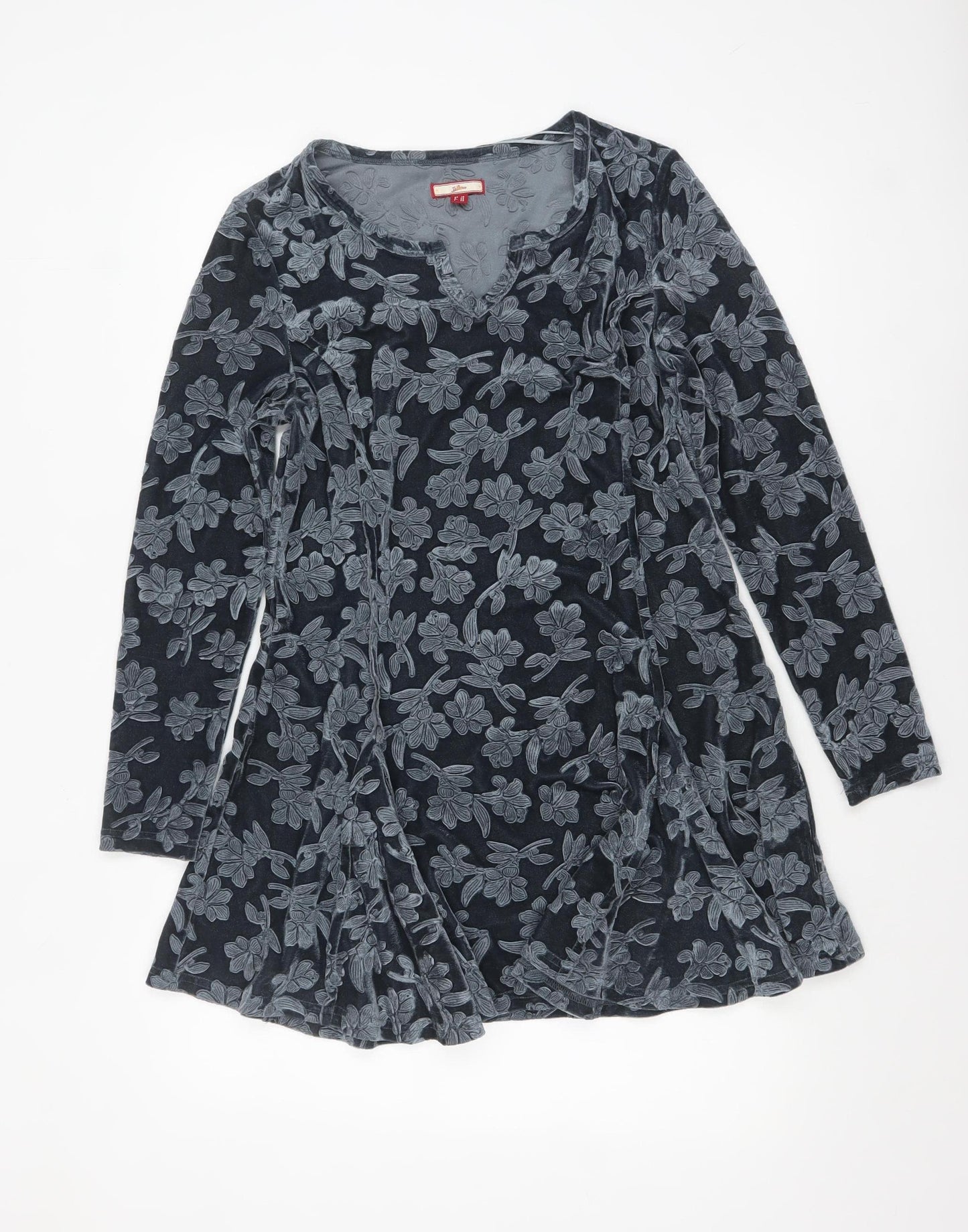 Womens UK Size 10 Joe Browns Grey Tunic Blouse