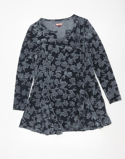 Womens UK Size 10 Joe Browns Grey Tunic Blouse