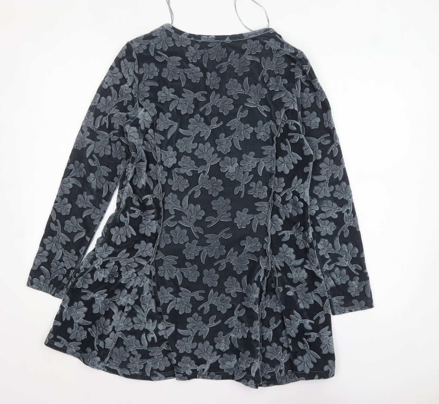 Womens UK Size 10 Joe Browns Grey Tunic Blouse