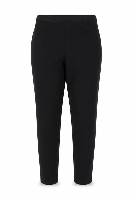 DKNY Womens Black Leggings Size L Slim Fit Stretch Jersey Trousers