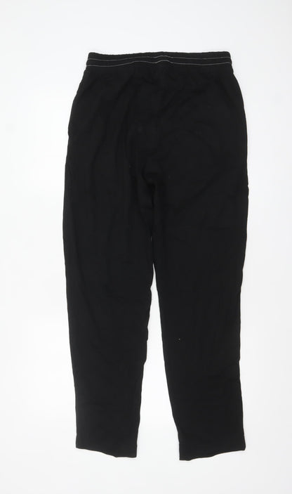 Mens UK Size M Ralph Lauren Regular Fit Sweatpants Black Trousers