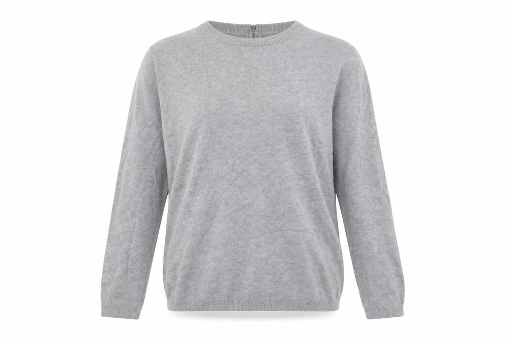 Womens UK Size 12 Zara Grey Pullover Jumper