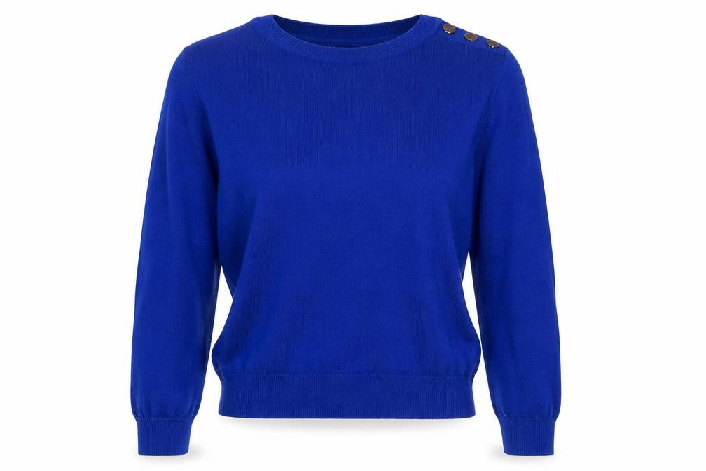 Womens UK Size S NEXT Blue Pullover Jumper