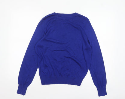 Womens UK Size S NEXT Blue Pullover Jumper