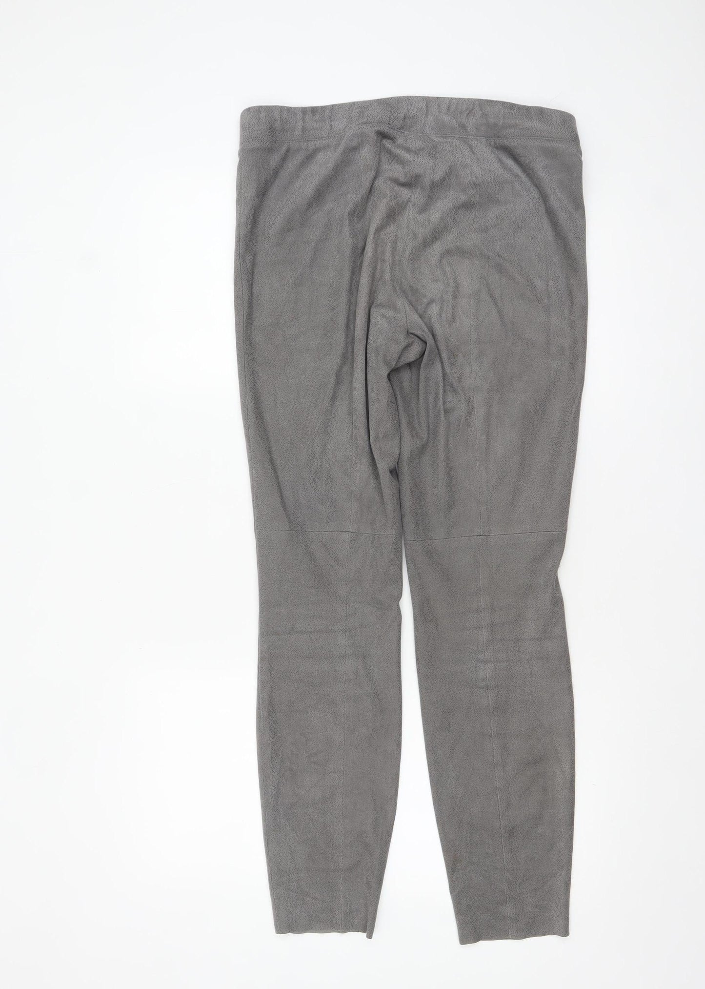 Womens UK Size 12 Cambio Slim Fit Leggings Grey Trousers