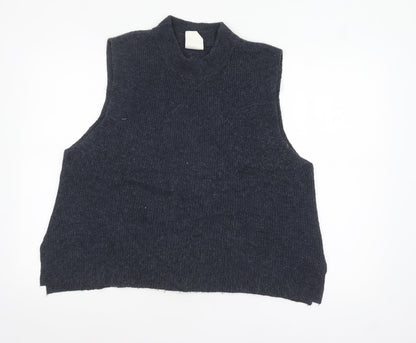 Womens UK Size 14 Thought Grey Vest Jumper