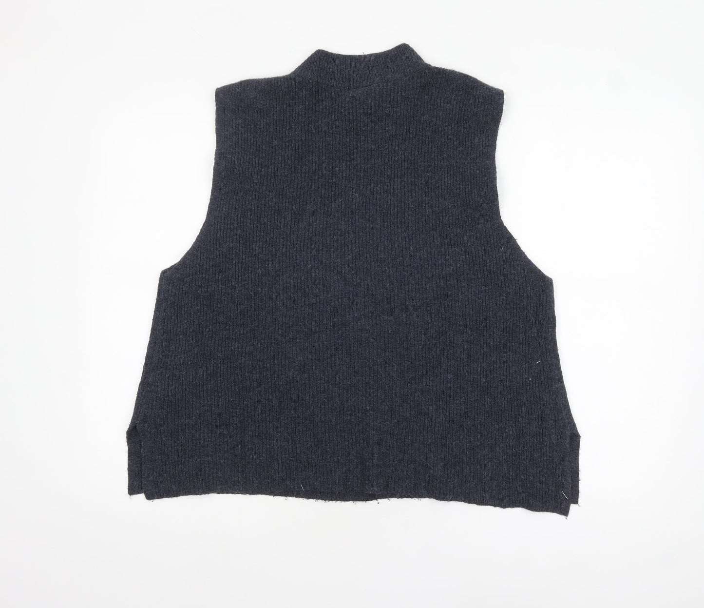 Womens UK Size 14 Thought Grey Vest Jumper