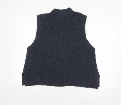 Womens UK Size 14 Thought Grey Vest Jumper