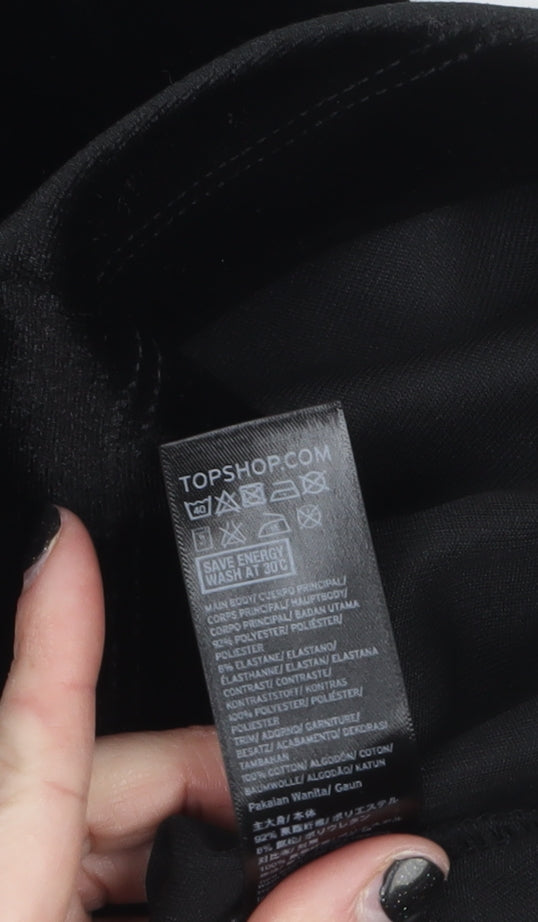 Womens UK Size 6 Topshop Bodycon Dress