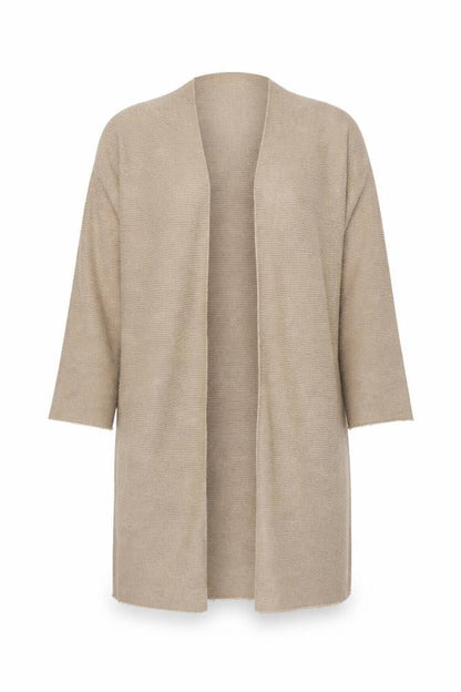 The White Company Womens Beige Wool Cashmere Cardigan XS