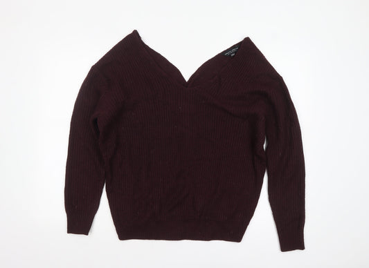 Womens UK Size 10 Dorothy Perkins Brown Pullover Jumper