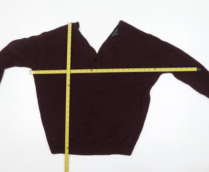 Womens UK Size 10 Dorothy Perkins Brown Pullover Jumper