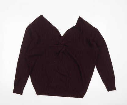 Womens UK Size 10 Dorothy Perkins Brown Pullover Jumper