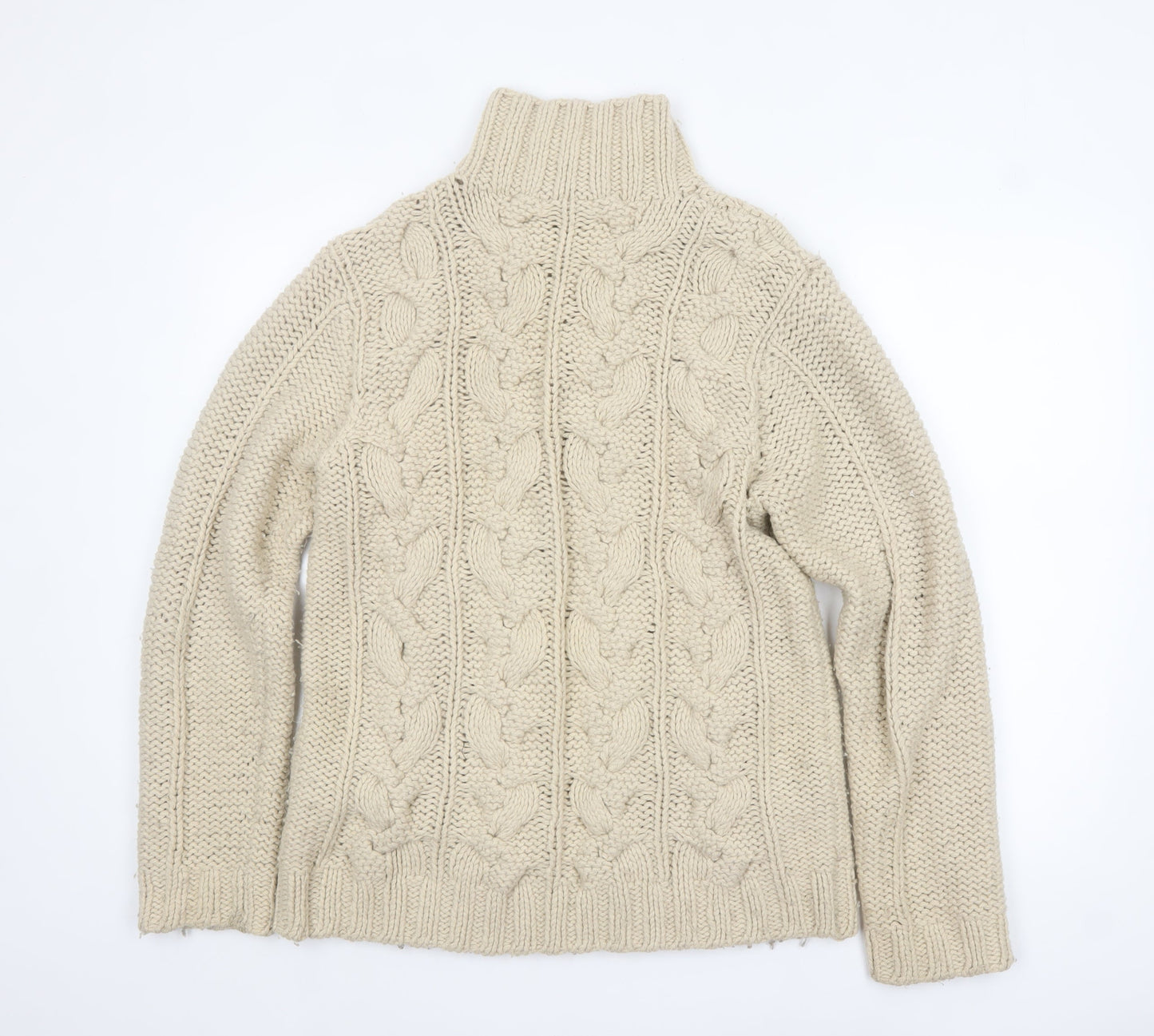 Mens UK Size L Rocha.John Rocha Beige Pullover Jumper