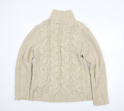 Mens UK Size L Rocha.John Rocha Beige Pullover Jumper