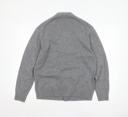 Mens UK Size M GU Grey Cardigan Jumper
