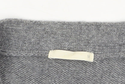 Mens UK Size M GU Grey Cardigan Jumper