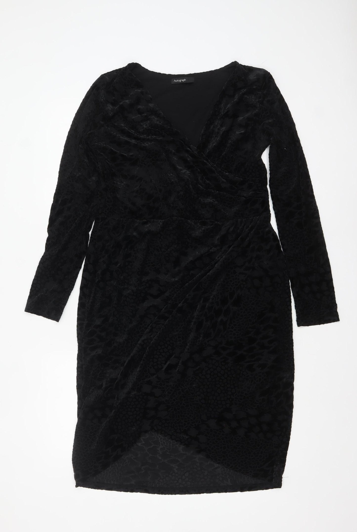 Womens UK Size 14 Marks and Spencer Wrap Dress