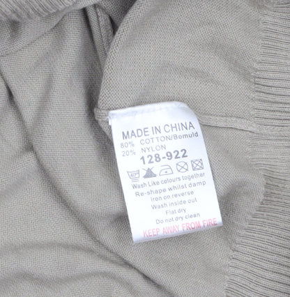 Mens UK Size M NEXT Beige Pullover Jumper