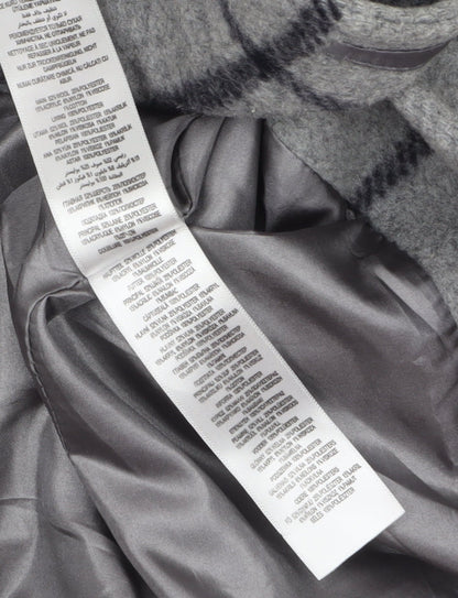 Womens UK Size 10 Jasper Conran Grey Overcoat