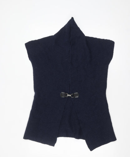 Womens UK Size 12 Paul Costelloe Blue Cardigan Jumper