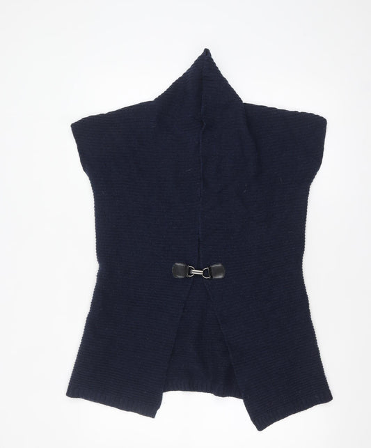 Womens UK Size 12 Paul Costelloe Blue Cardigan Jumper