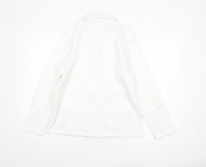 Womens UK Size 14/16 Damart Regular White Blazer