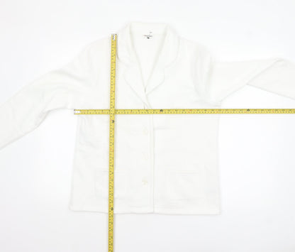 Womens UK Size 14/16 Damart Regular White Blazer