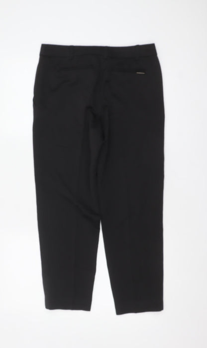 Marks and Spencer Autograph Womens Black Size 8 Short Dress Pants