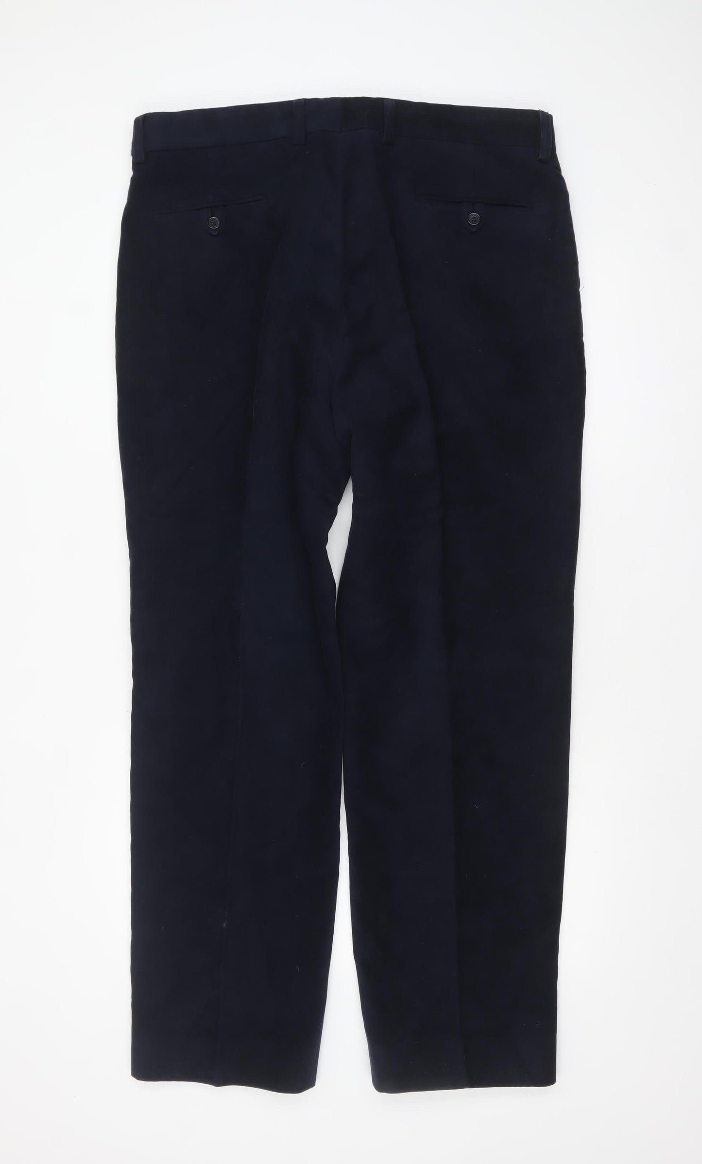 Mens UK Size 38R Joseph Turner Regular Fit Chino Blue Trousers
