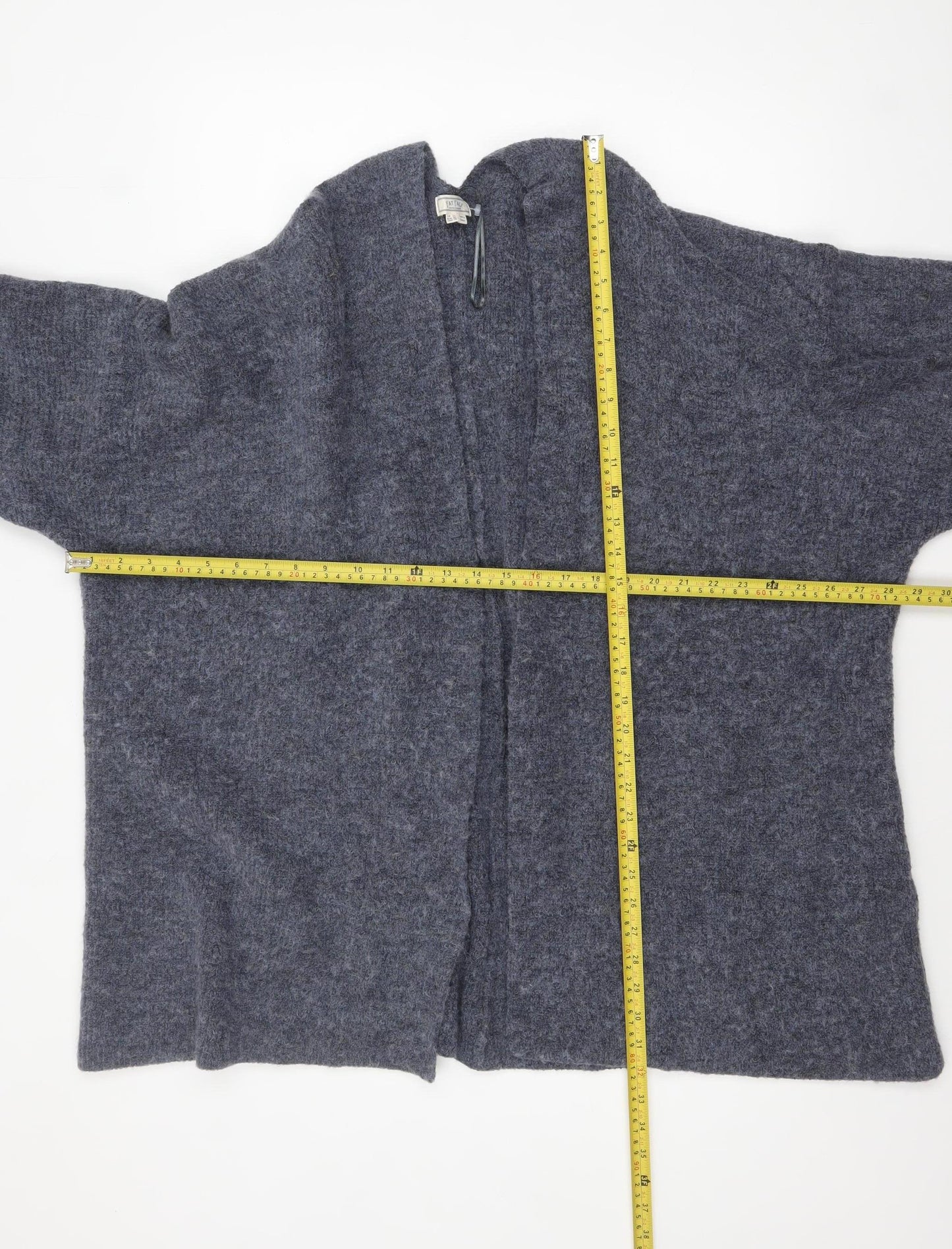 Womens UK Size L Fat Face Grey Cardigan Jumper