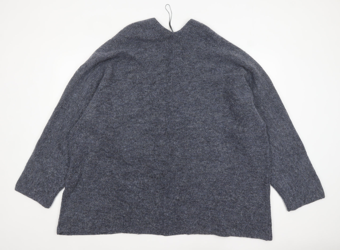 Womens UK Size L Fat Face Grey Cardigan Jumper