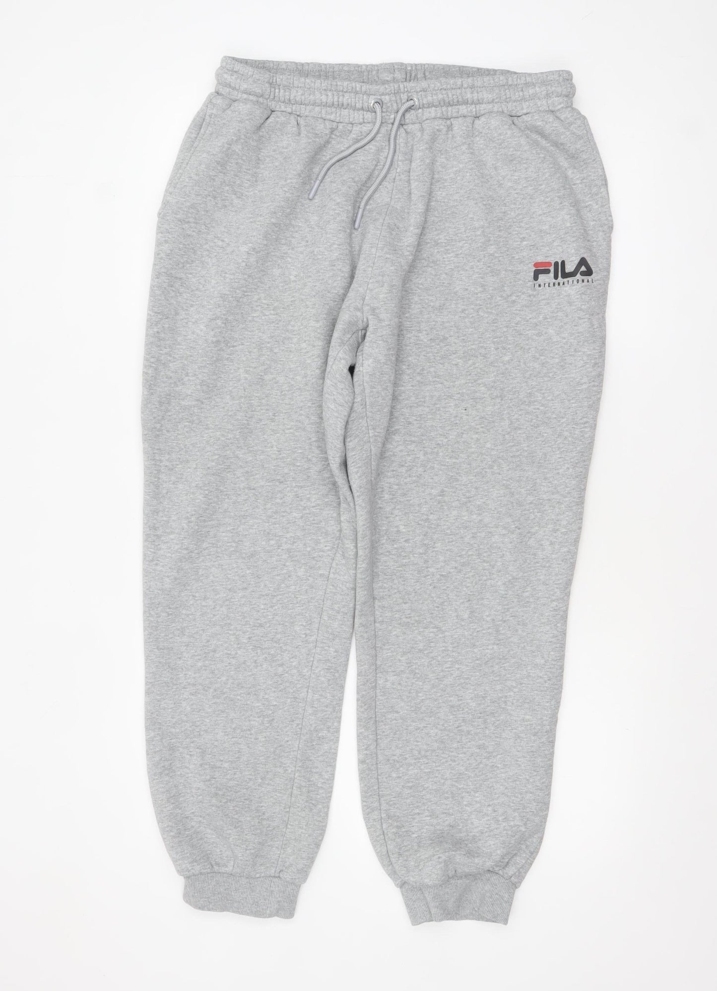 Mens UK Size XL FILA Regular Fit Sweatpants Grey Trousers