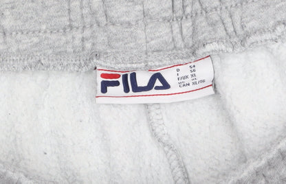 Mens UK Size XL FILA Regular Fit Sweatpants Grey Trousers