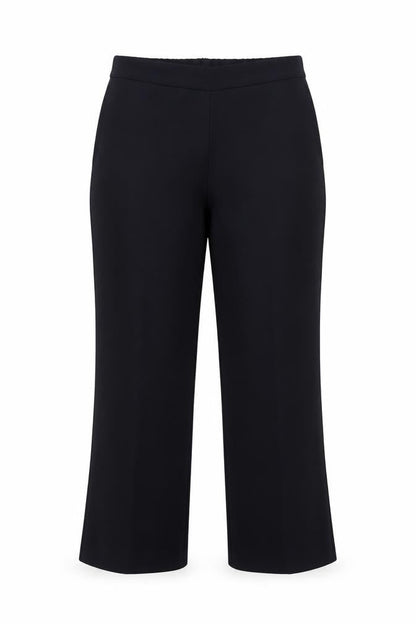 Womens UK Size 12 Bonmarché Regular Fit Casual Workwear Business Black Trousers