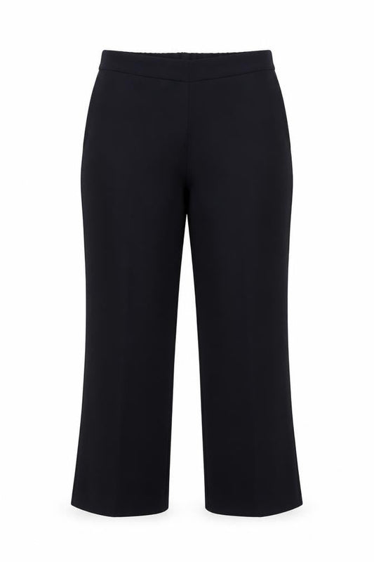 Womens UK Size 12 Bonmarché Regular Fit Casual Workwear Business Black Trousers