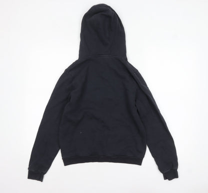 Boys UK Size 14 Years Pyrenex Black Pullover Hoodie