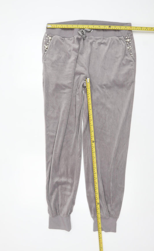 Womens UK Size 3XL JYI London Regular Fit Jogger Grey Trousers