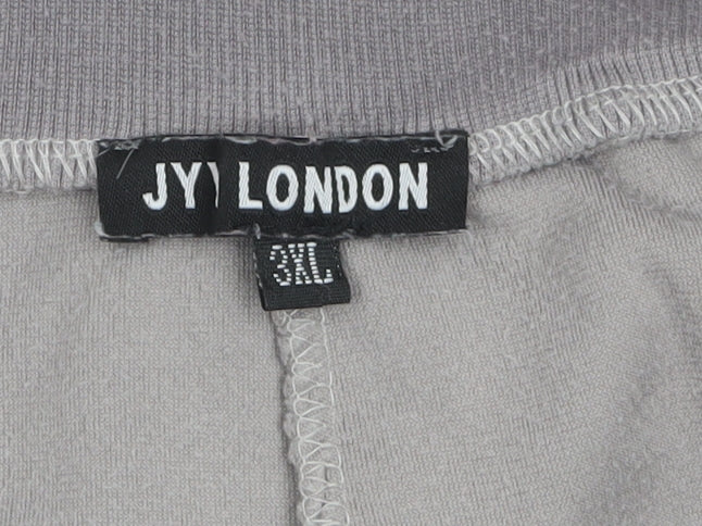 Womens UK Size 3XL JYI London Regular Fit Jogger Grey Trousers