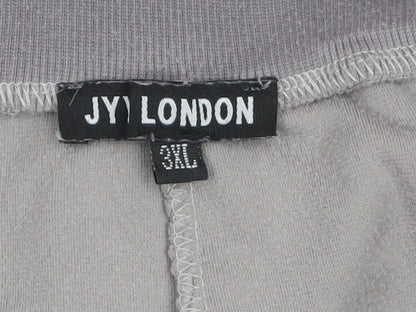 Womens UK Size 3XL JYI London Regular Fit Jogger Grey Trousers