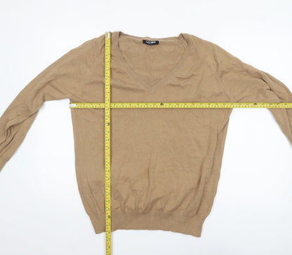 Mens UK Size L Kallspin Beige Pullover Jumper